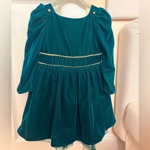 Beautiful festive Janie and Jack dress in excellent condition